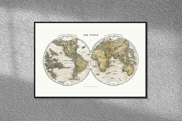 Mapa świata (1859)
