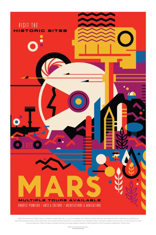 Mars ⏺ Czerwona planeta